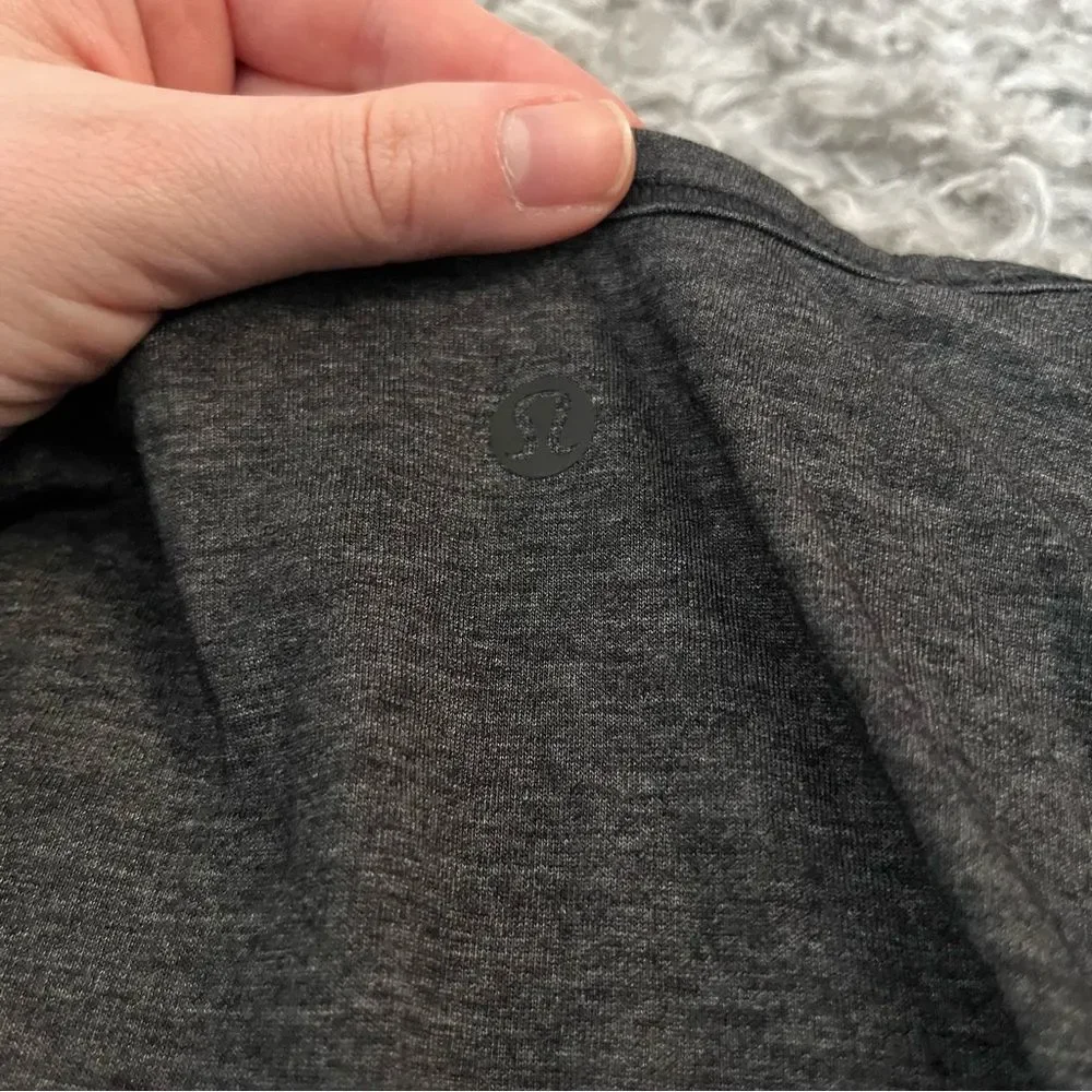 lululemon all it takes grey t shirt size 4
